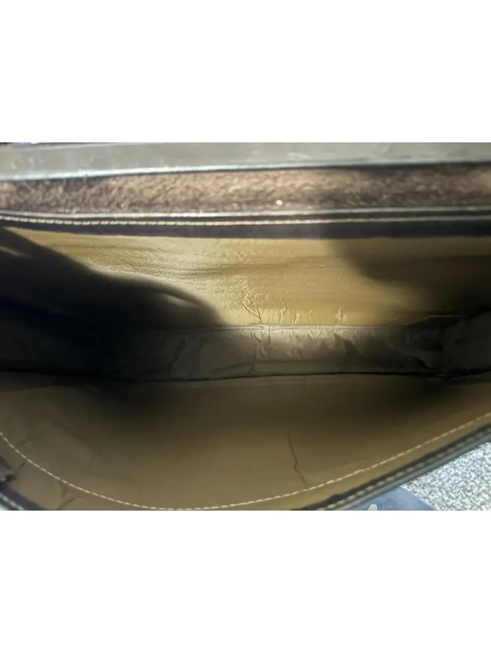 Vintage Hartwick Steerhide Leather Briefcase Made in Canada Attache